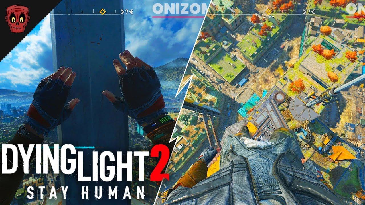 Dying Light 2: Jumping Off the Highest Point In Old Villedoor, Longest Fall + Dying Light 2 Gamepla смотреть онлайн