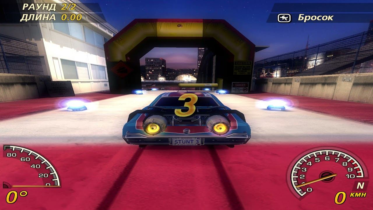 Flatout 2 Ski Jump 300+ смотреть онлайн