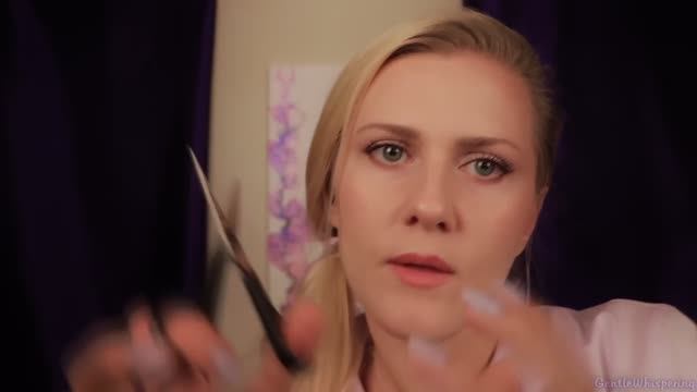 ️ Усыпляющая стрижка и мытьё волос:GentleWhispering на русском #ASMR #АСМР #GentleWhispering смотреть онлайн