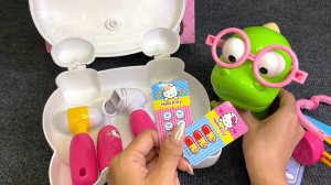 Развивающие игрушки. Игровой набор "Больница Санрио Китти". Для малышей мультики. Игры для детей