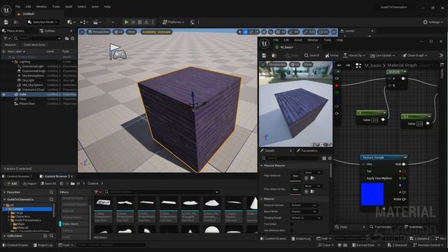 08 - Unreal Material System Basics смотреть онлайн