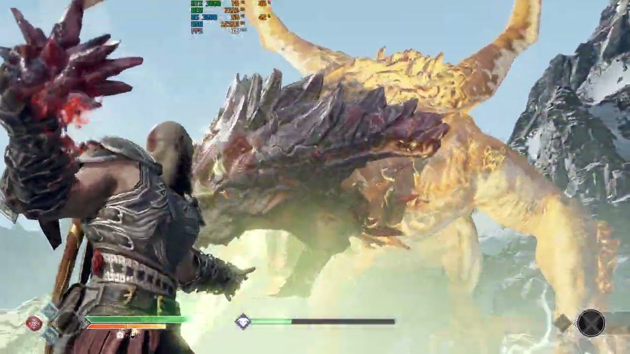 DRAGON SLAYER KRATOS || GOD OF WAR GAMEPLAY смотреть онлайн