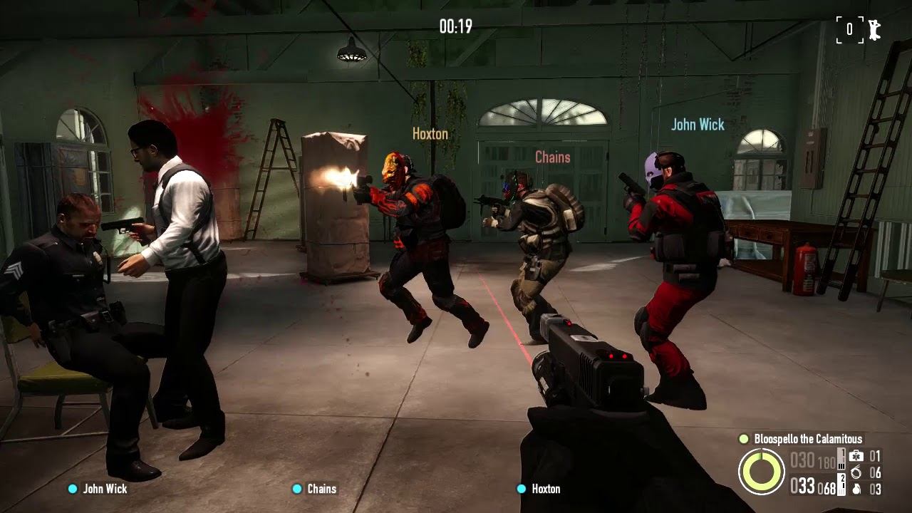 Payday 2 Bots Don't Like Mr. Blonde смотреть онлайн