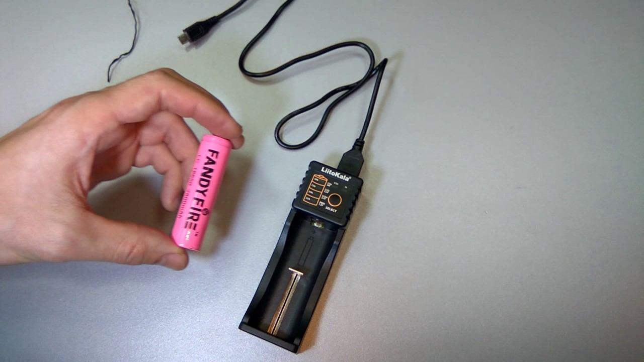 LiitoKala Lii-100 charger смотреть онлайн