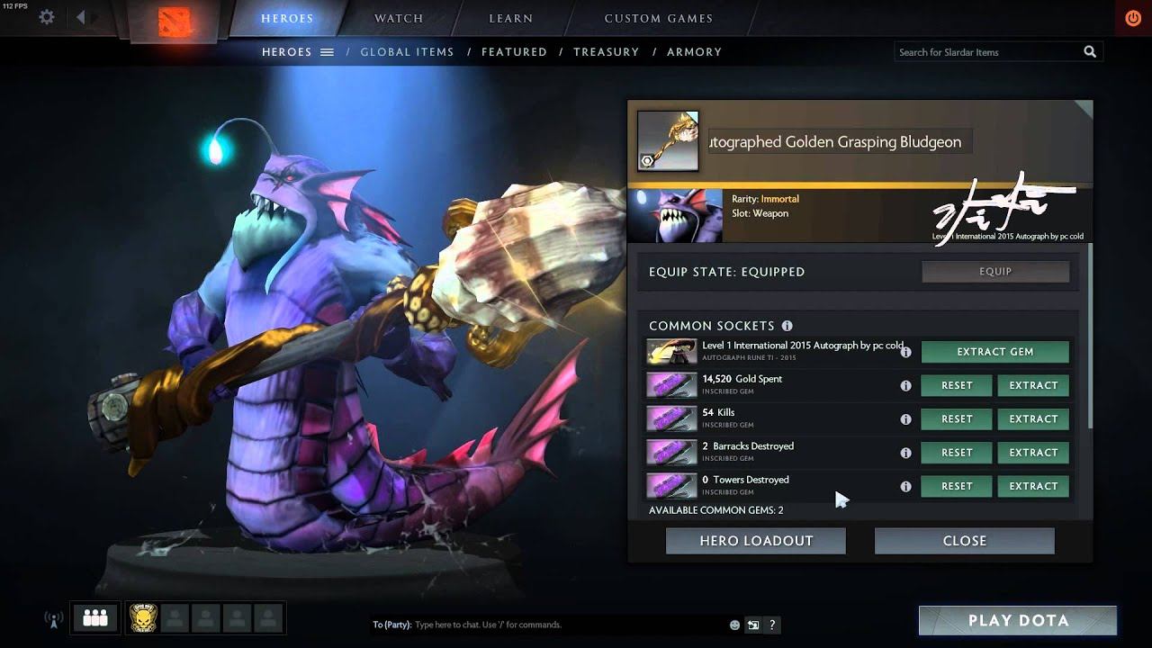 Dota 2 golden grasping bludgeon смотреть онлайн