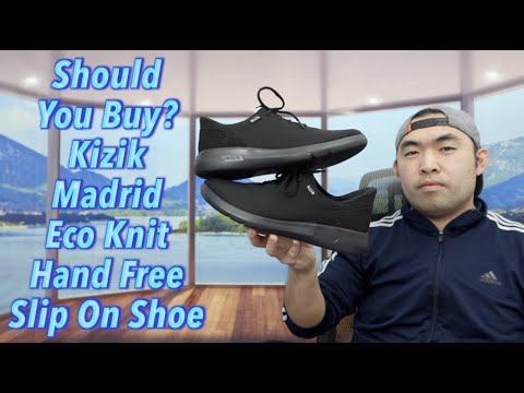 Should You Buy? Kizik Madrid Eco Knit Hand Free Slip On Shoe смотреть онлайн