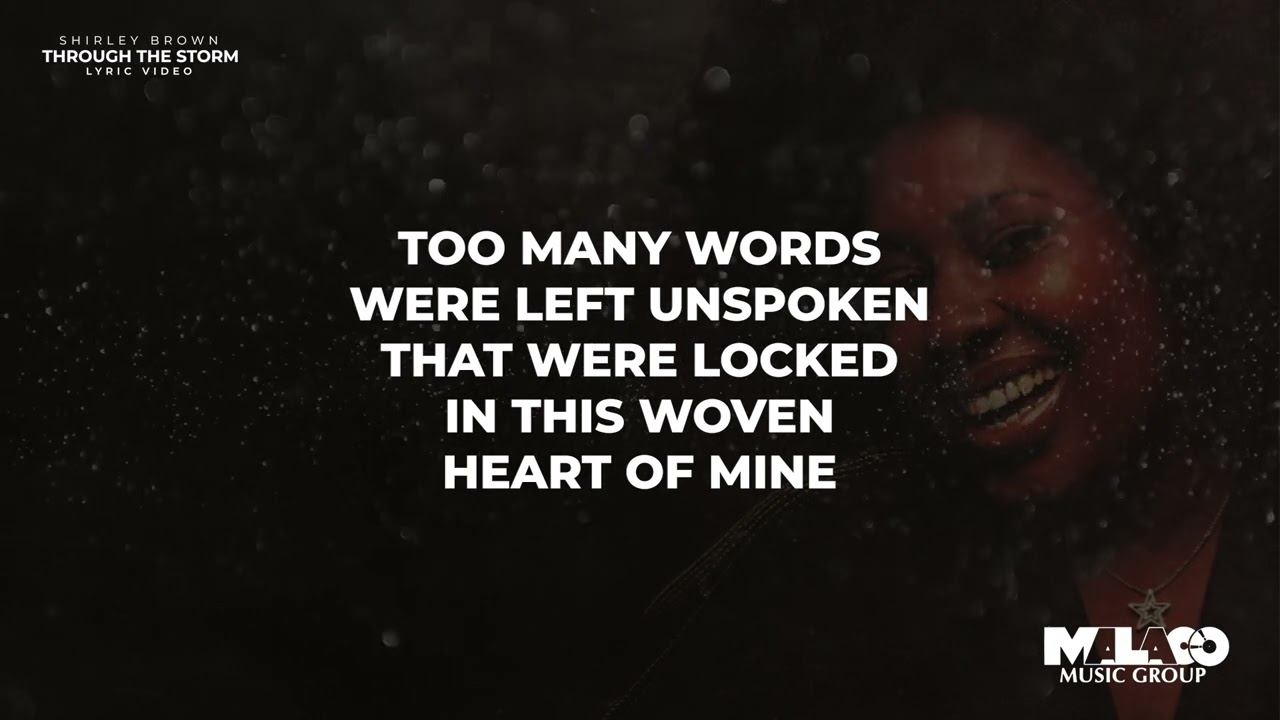 Shirley Brown - Through The Storm (Lyric Video) смотреть онлайн