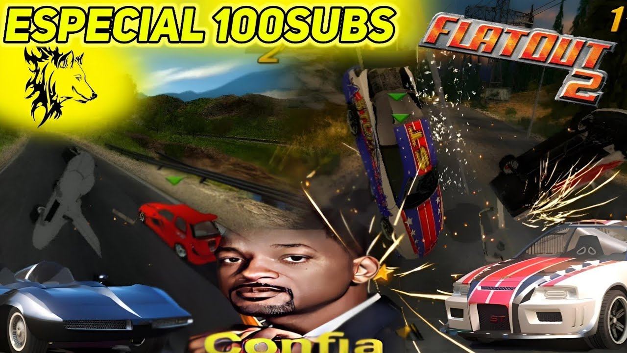 COMPILADO DAS MELHORES BATIDAS NO FLATOUT 2 ESPECIAL 100 INSCRITOS HEHE смотреть онлайн