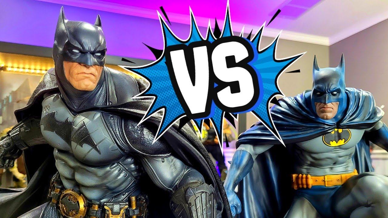 EPIC SIDESHOW BATMAN Comparison Video! Which Premium Statue Wins? смотреть онлайн
