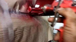 Как покрасить зеркало не снимая с автомобиля.