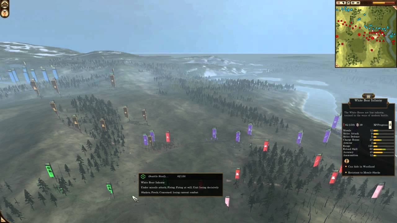 Shogun 2 Fall of the Samurai - 3v3 Clan Battle смотреть онлайн