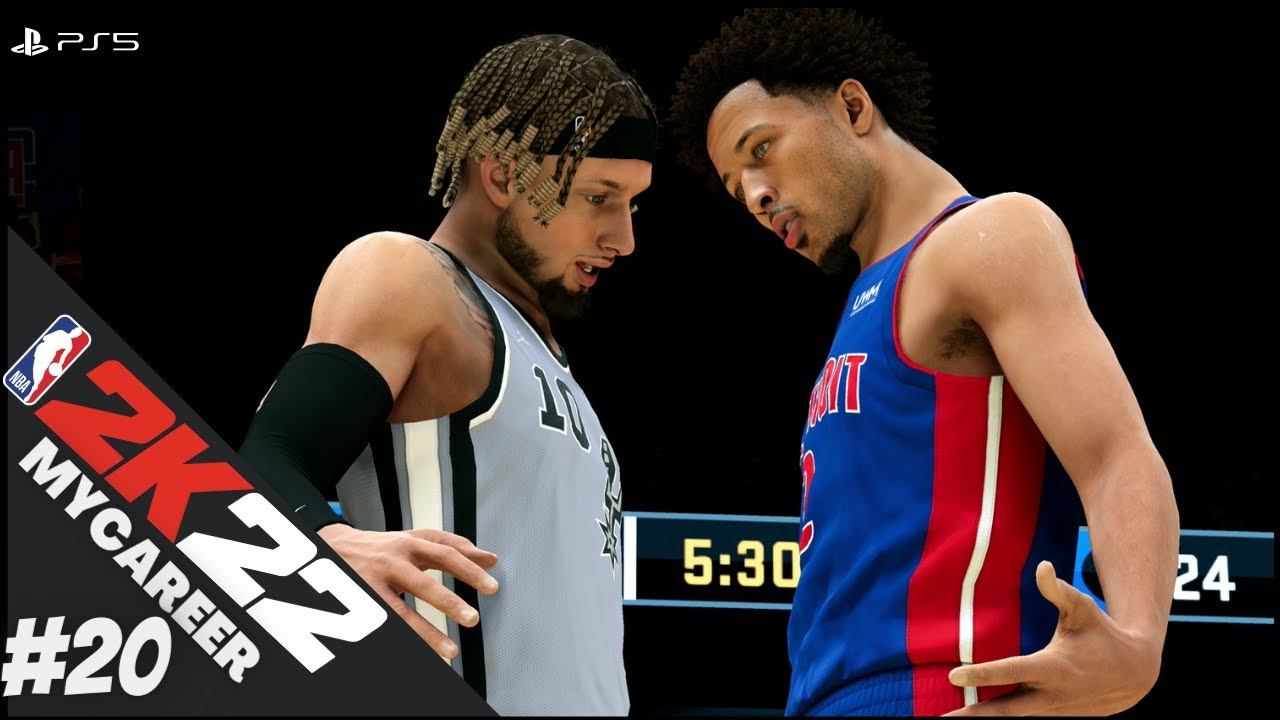 NBA 2K22 My Career PS5 - Fight With Cade Cunningham - EP 20 смотреть онлайн