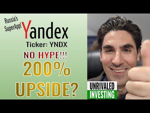 Yandex YNDX Stock Analysis! 200%+ Upside?!!