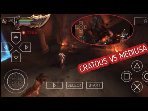 KRATUS VS MEDUSA IN GOD OF WAR GHOST OF SPARTA | ADROID GAMES PPSSPP | PSP games смотреть онлайн