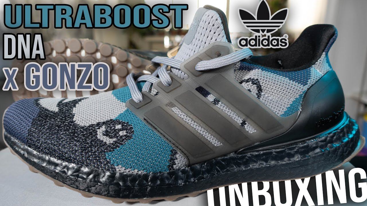 ADIDAS UltraBOOST DNA x GONZO & SHMOO: UNBOXING 🎁 Mark Gonzales Collab Sneakers смотреть онлайн