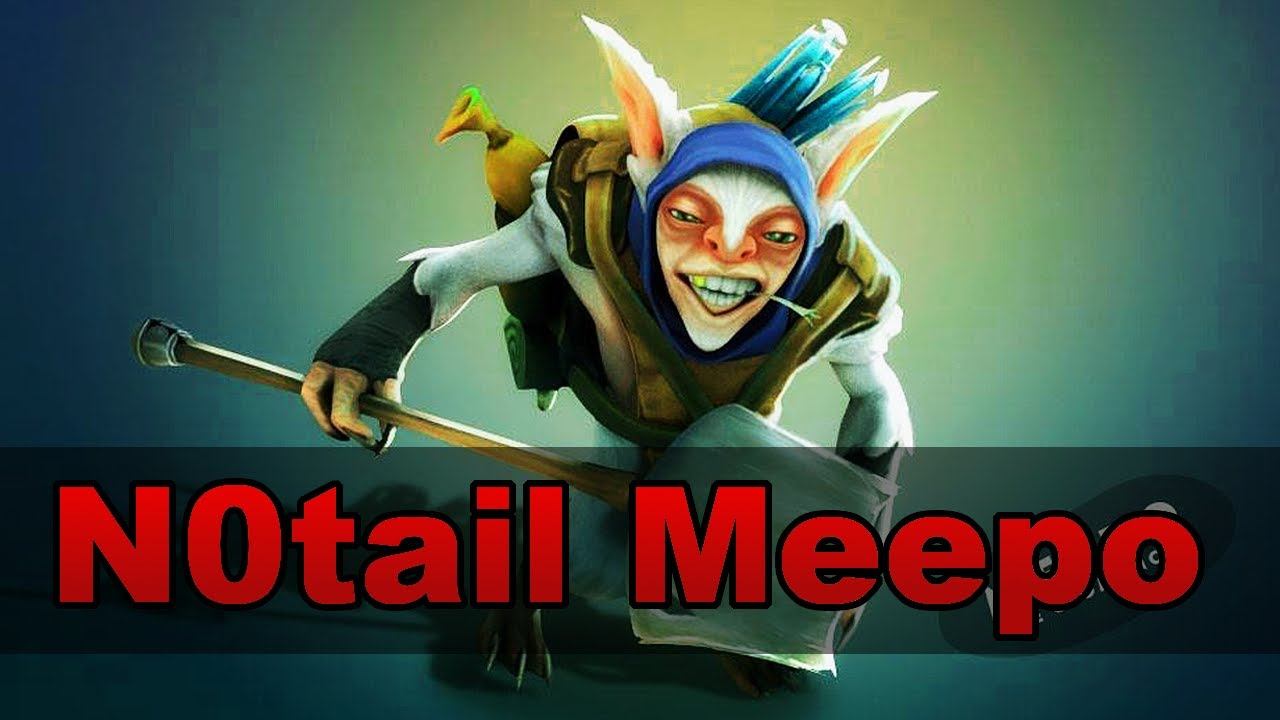 Dota 2 N0tail Meepo Godlike | Pro Gameplay смотреть онлайн