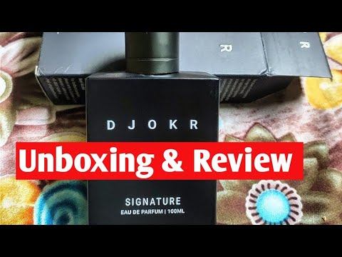 DJOKR Signature Perfume Unboxing & Review смотреть онлайн