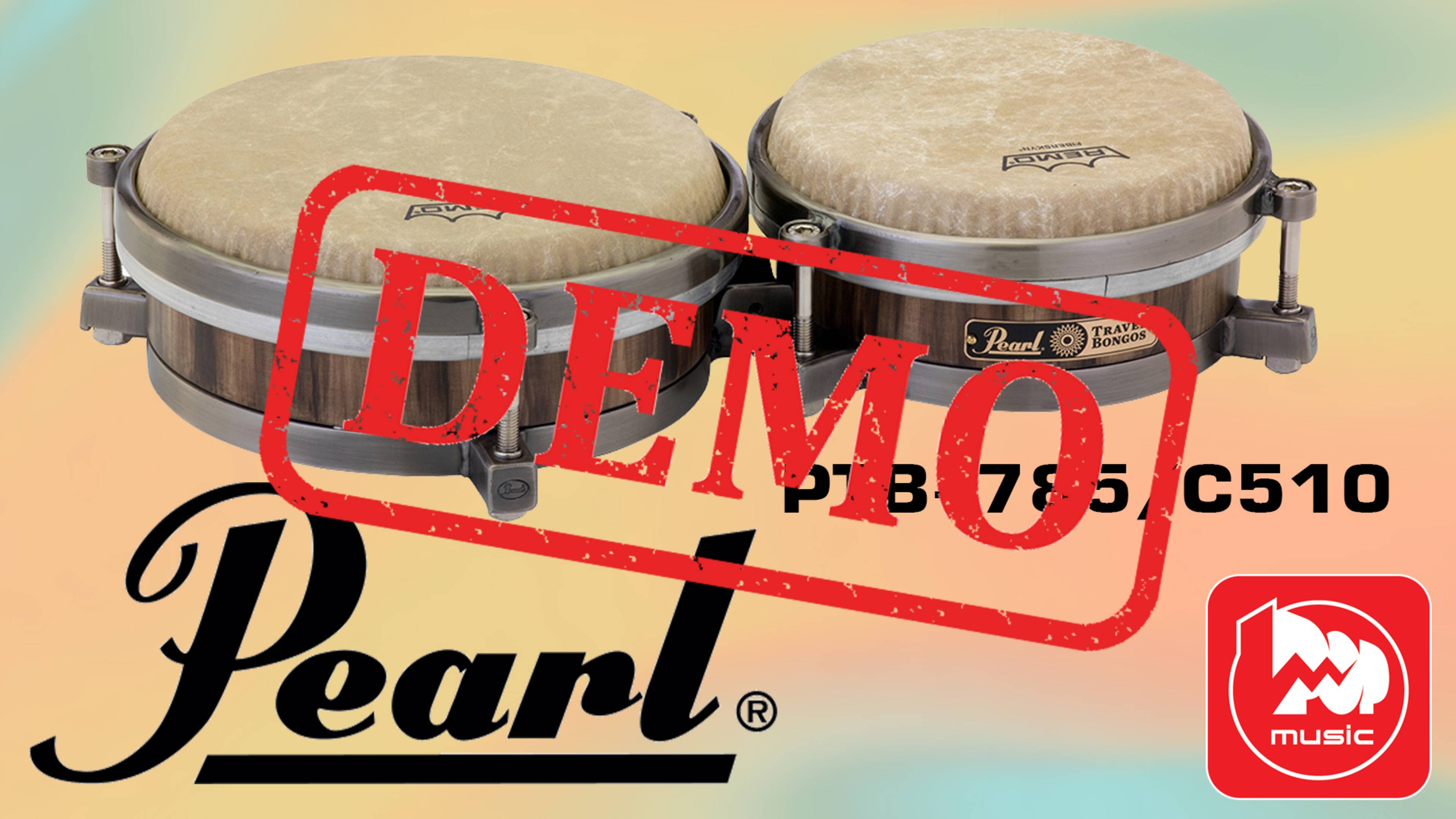 Бонго PEARL PTB-785/C510 - демонстрация звучания смотреть онлайн