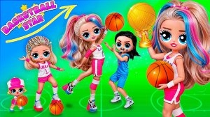 Баскетболистка Взрослеет! 32 поделки для кукол ЛОЛ