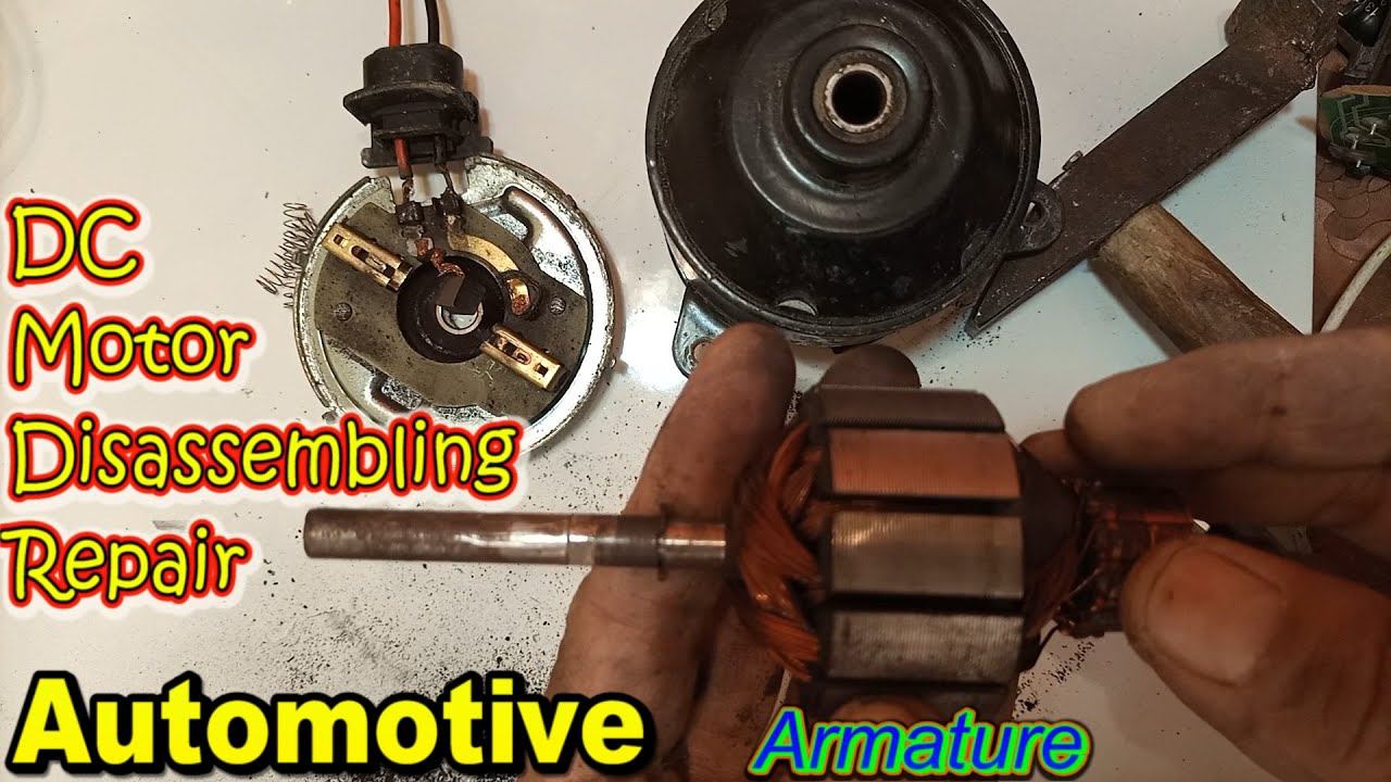dc motor repair. DC fan motor disassembling troubleshooting and diagnose tutorial. 12v dc fan motor смотреть онлайн