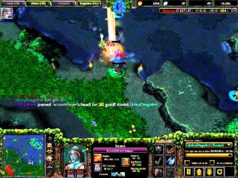 DotA - Drow Ranger - Rampage смотреть онлайн