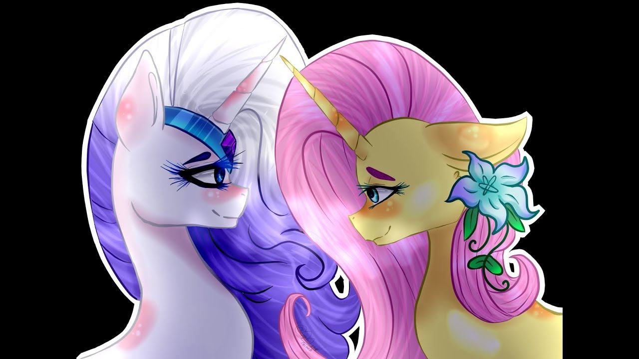 Speedpaint [MLP] - Next gen (G5 Rarity and Fluttershy) смотреть онлайн