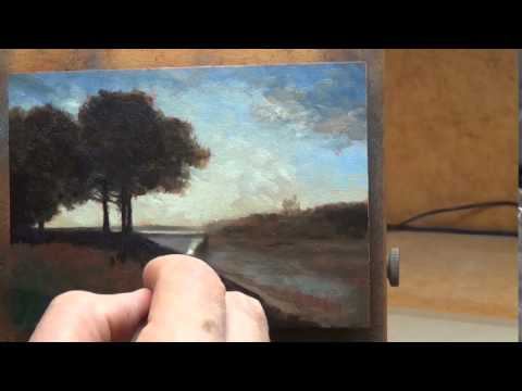 Study by M Francis McCarthy of A Torrent in Romagna by Camille Corot смотреть онлайн