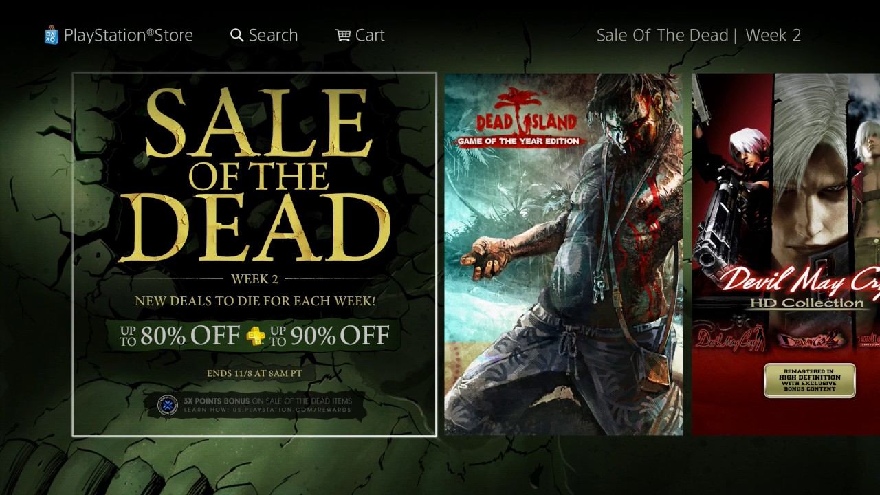 SALE OF THE DEAD HOT DEALS PS VITA & PS3 смотреть онлайн