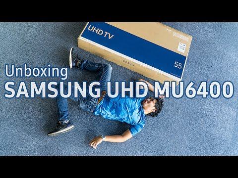 Unboxing Samsung MU6400 UHD TV смотреть онлайн