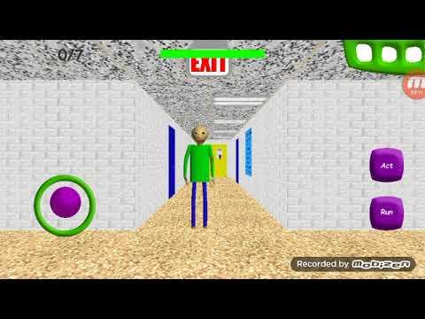 Балди поймал меня?! Прочти прошла! Играю в Baldi's Basics in Education and Learning! смотреть онлайн