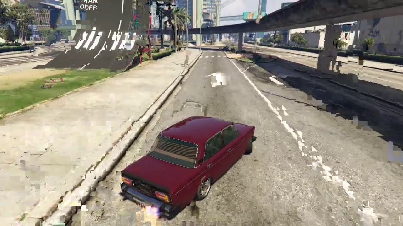 Дрифт на Жигулях Grand Theft Auto V Fivem сервер fullboost VAZ 2106 DRIFT смотреть онлайн