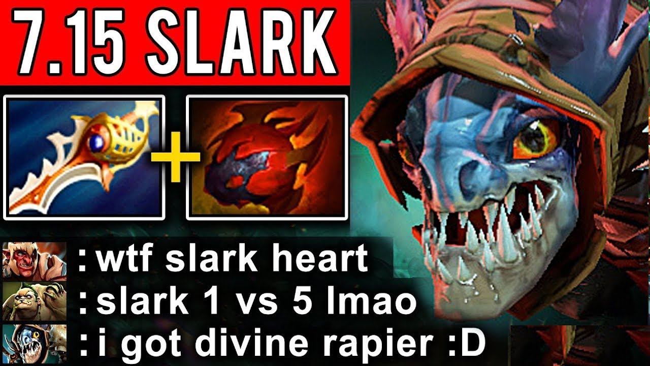NEW IMBA Heart of Tarrasque SLARK with DIVINE RAPIER Patch 7.15 DOTA 2 NEW META GAMEPLAY #110 смотреть онлайн