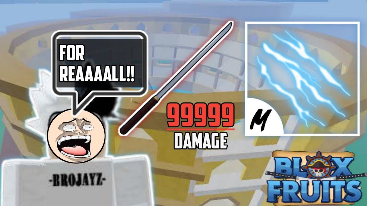 Gravity cane and Electric Claw easy Combo Bloxfruit смотреть онлайн