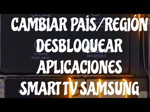 DESBLOQUEAR APLICACIONES SMART TV SAMSUNG/ CAMBIAR PAÍS O REGIÓN SMART TV SAMSUNG. смотреть онлайн
