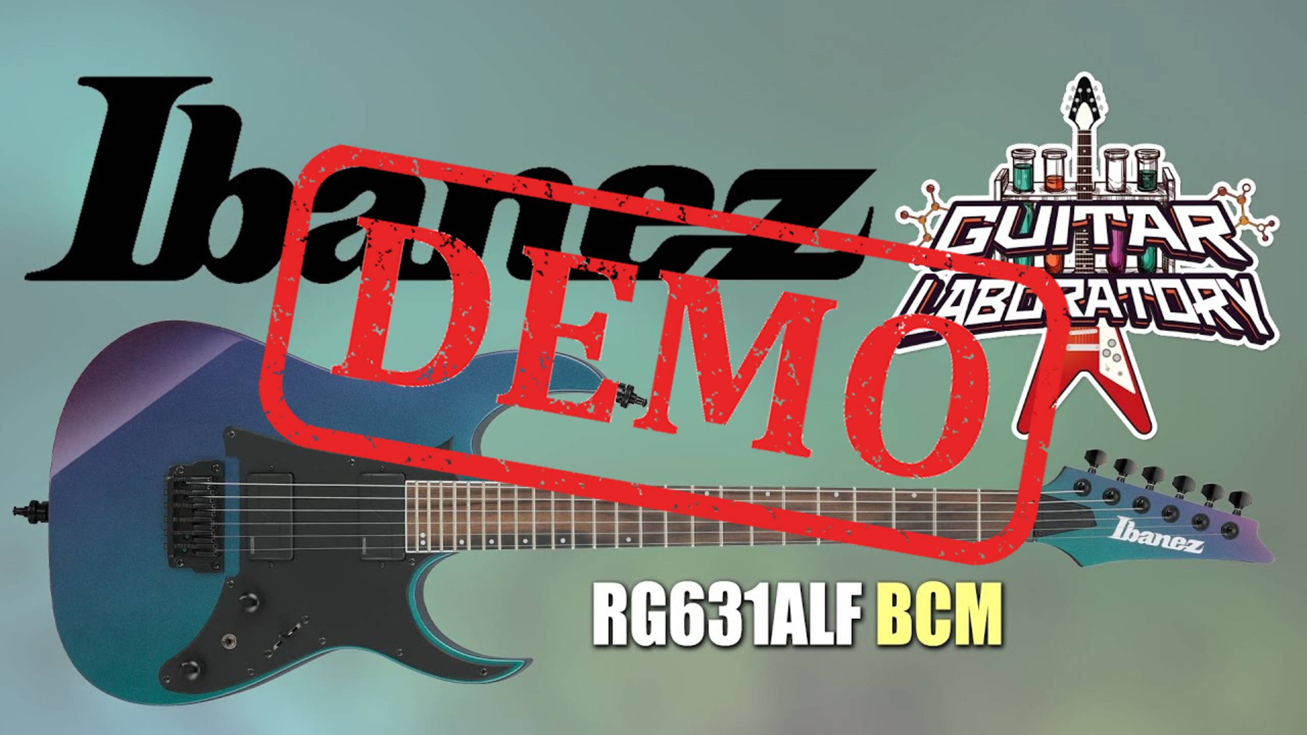 Ibanez RG631ALF BCM - демонстрация звучания смотреть онлайн