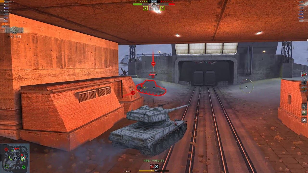 World of Tanks Blitz : AMX 50 B at Faust смотреть онлайн