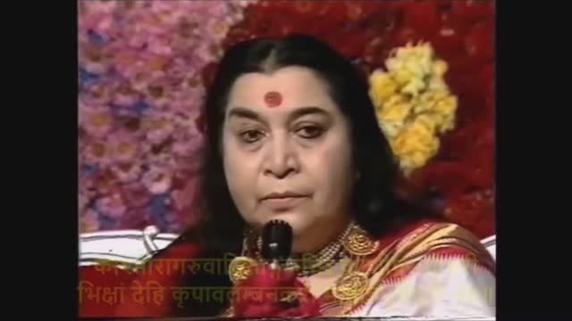 5-1986 10.05. Шри Аннапурна стотрам в присутствии Шри Матаджи