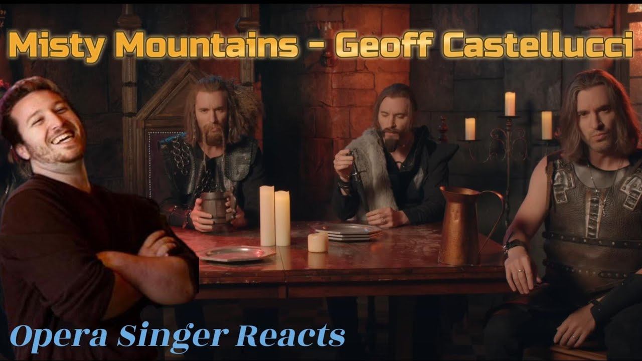 Opera Singer Reacts - Far Over The Misty Mountains || Geoff Castellucci смотреть онлайн