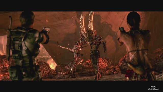 Кооперативное прохождение Resident Evil 5 / Глава 6-3. Палуба мостика. ФИНАЛ! смотреть онлайн