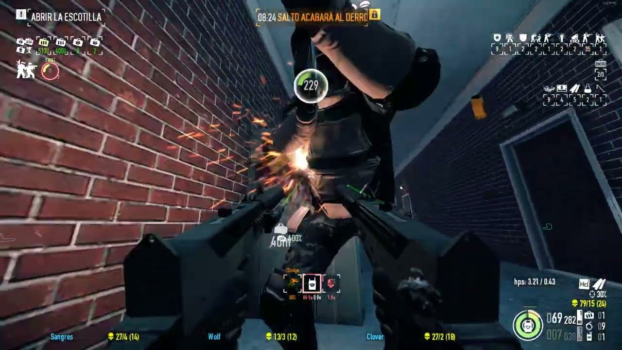 Payday 2 - Hotline Miami / Death Wish / Solo / No Commentary смотреть онлайн