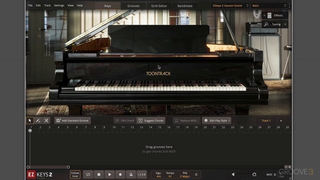 Getting Started with Toontrack EZKeys 2 смотреть онлайн