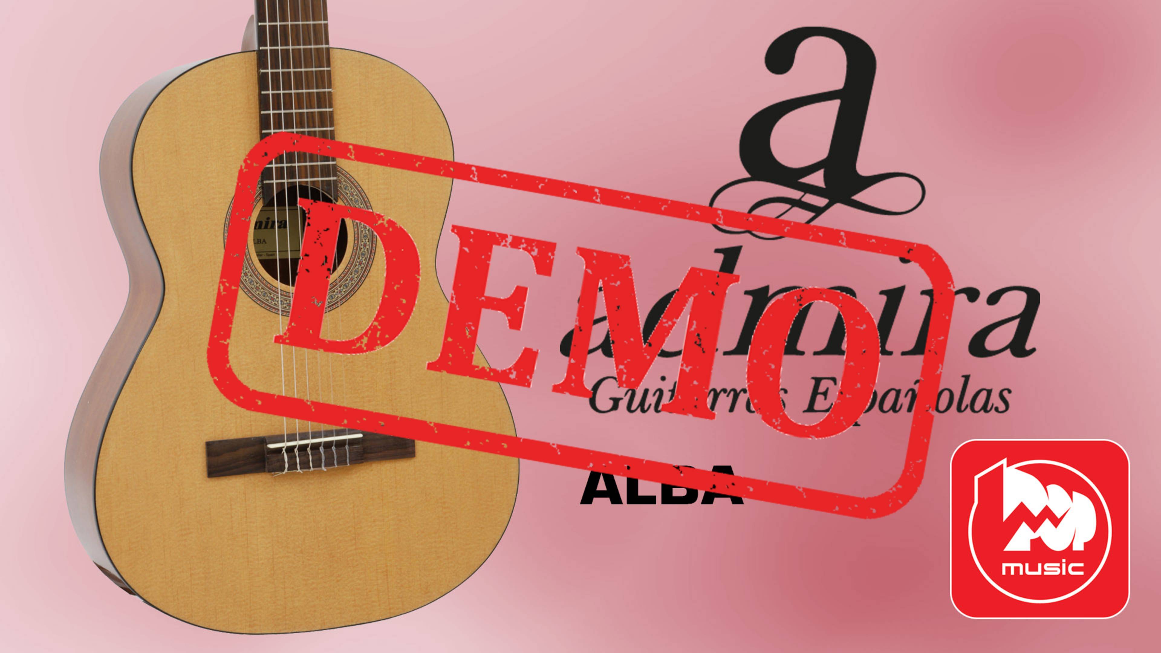 Классическая гитара ADMIRA ALBA - демонстрация звучания смотреть онлайн