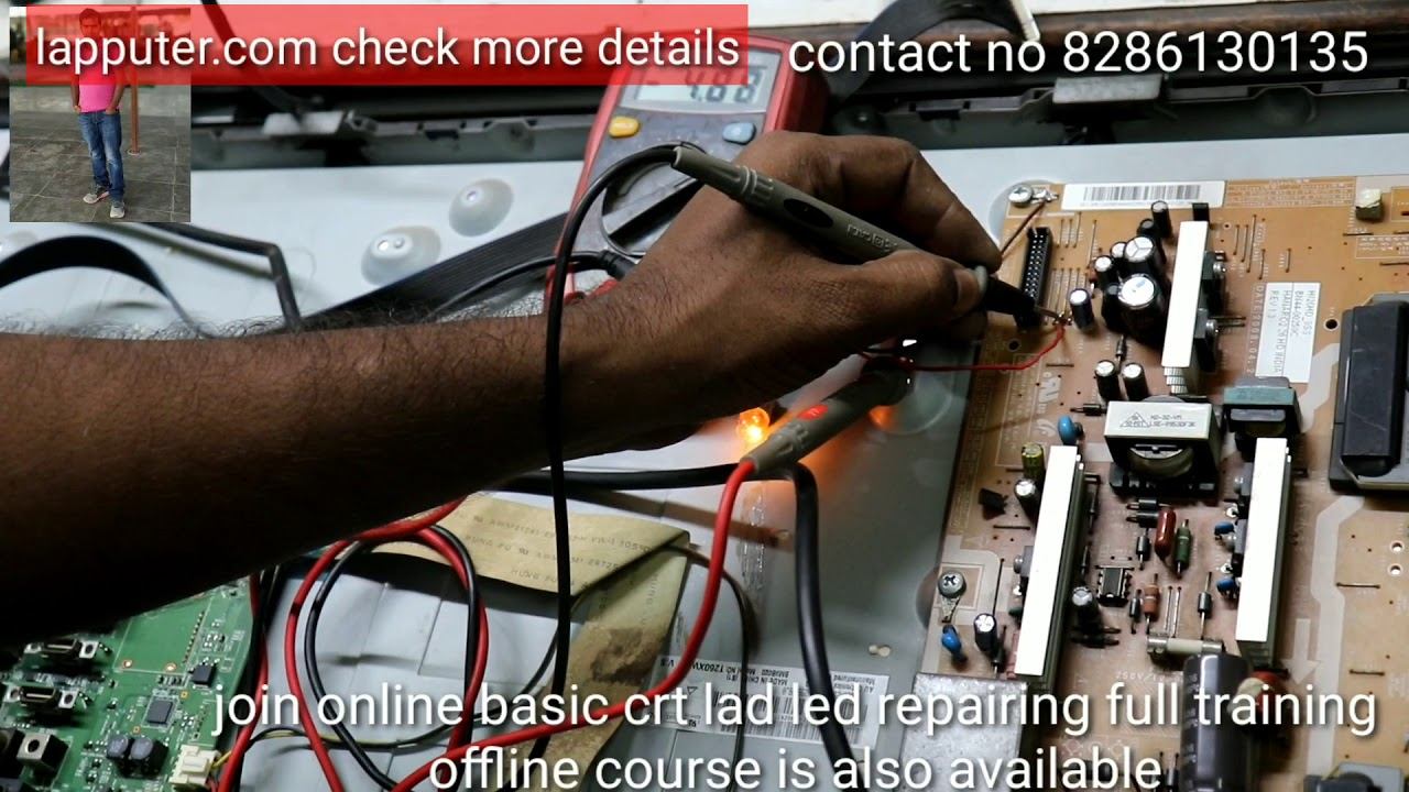 Samsung led lcd tv repair stand by problem step by step смотреть онлайн