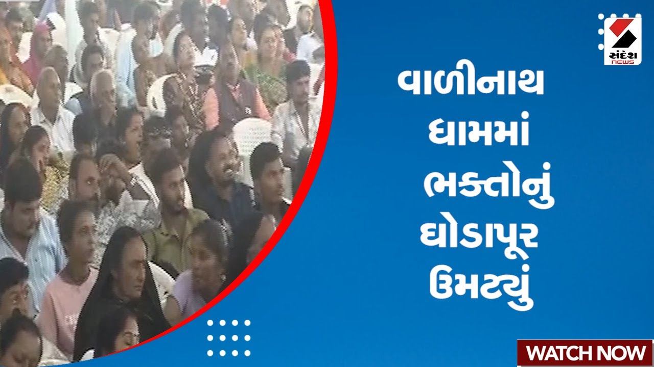 Latest News | વાળીનાથ ધામમાં ભક્તોનું ઘોડાપૂર ઉમટ્યું | Valinathdham смотреть онлайн