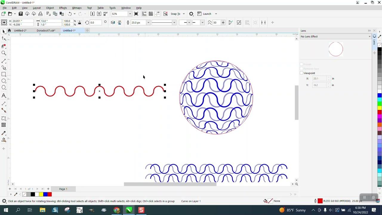 Corel Draw Tips & Tricks Lens Effect to make this Part 2 смотреть онлайн
