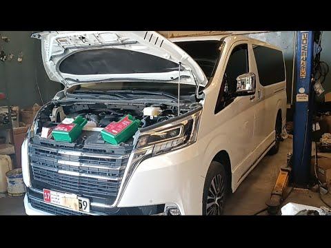 How To Change Oil Hiace Deluxe 2019 / 2021 D4D Diesel Engine