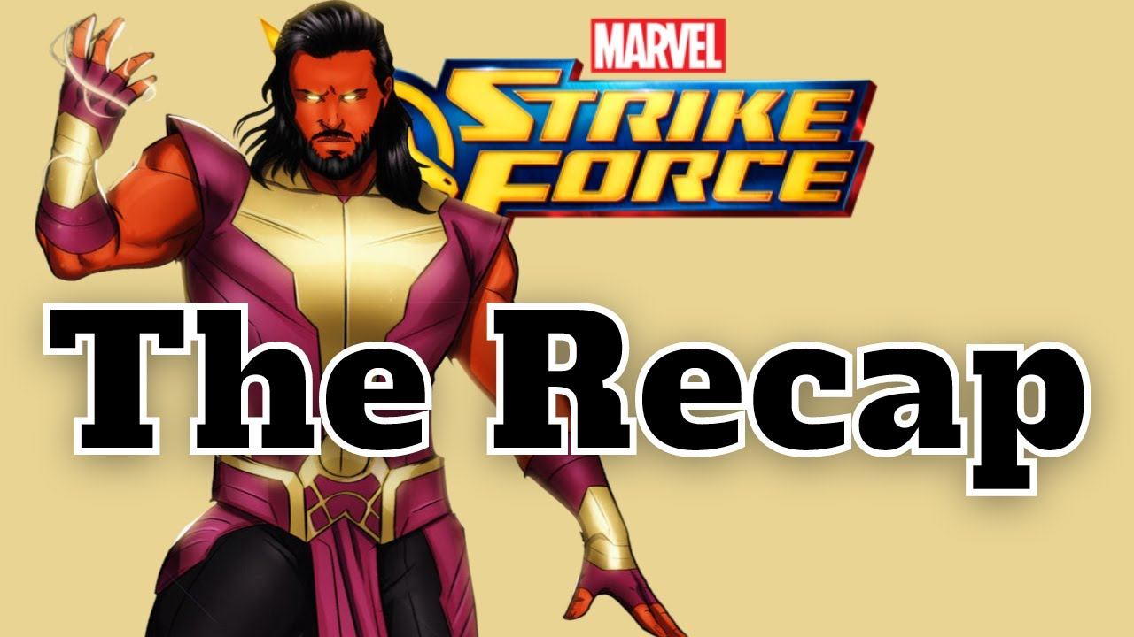 Wrong Energy, New Toons, Best Teams and Minion Reworks. - The Recap - Marvel Strike Force - MSF смотреть онлайн