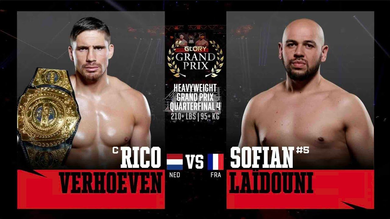 Rico Verhoeven v Sofian Laidouni | GLORY Heavyweight Grand Prix 2024 смотреть онлайн