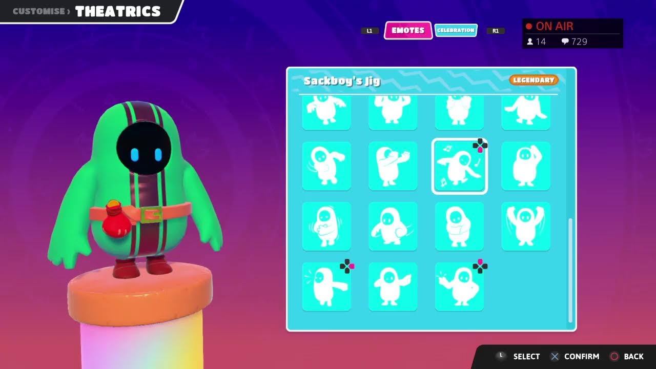 Sackboy Challenge Wanna Play with Us? - Fall Guys Ultimate Knockout Live PS4 смотреть онлайн