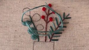 Новогодний носок